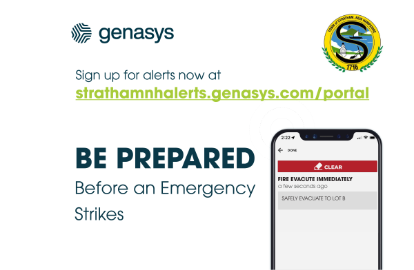 Sign up for alerts now
